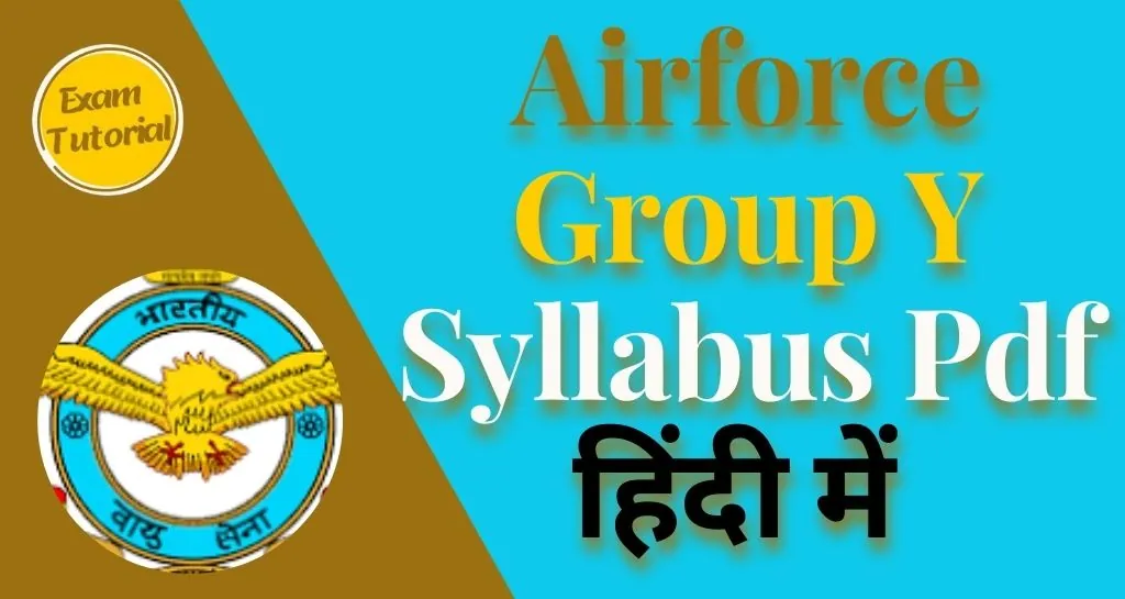 Airforce Y Group Syllabus