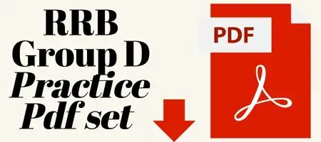 Railway Group D Practice Set Pdf